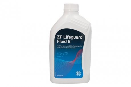 Масло трансмиссионное LIFEGUARDFLUID 6 - 1л ZF S671.090.255