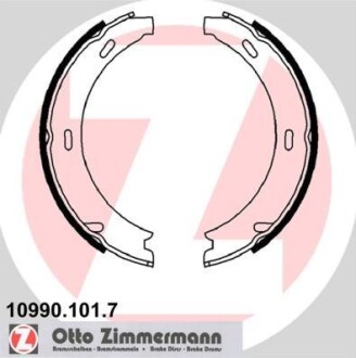 Колодки ручника MB 190 (W201)/E-class (W124/W210) 96-04 (164x20) ZIMMERMANN 10990.101.7