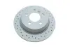Диск тормозной (задний) BMW 3 (F30/F31)/ 4 (F32/F36) 11-(300x20) (с покрытием) (вент.)(с отверстиями) ZIMMERMANN 150.2902.52 (фото 7)