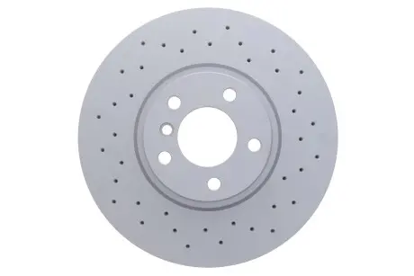 Диск тормозной (передний) BMW X5 (E70/F15/F85)/X6 (E71/E72/F16/F86) 07- (348x30) (с отверстиями (вент.) ZIMMERMANN 150.3448.52