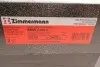 Диск тормозной (задний) BMW X5 (E70/F15) 07-/X6 (F16) 09- (320x20) (с покрытием) (вентилированный) ZIMMERMANN 150.3450.20 (фото 5)