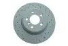 Диск тормозной (задний) BMW 5 (F10/F11)/6 (F06/F13)/7 (F01-04) 09- (345x24) (с отверстиями) (вент.) ZIMMERMANN 150.3480.52 (фото 1)