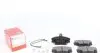 Тормозные колодки (передние) Renault Megane I 96-03 (Lucas - Girling)/(с датчиками) ZIMMERMANN 21463.180.2 (фото 1)
