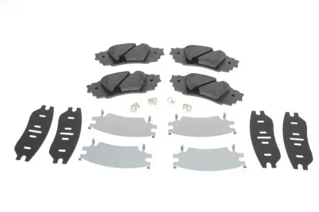 Тормозные колодки (задние) Toyota C-HR 16--/Rav4 18-/Lexus RX 15- (Akebono) ZIMMERMANN 22434.145.1
