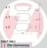 Колодки тормозные (задние) Opel Astra G/Combo 01-/Kia Cee&#039;d 15- (Lucas-Girling) ZIMMERMANN 23417.150.1 (фото 1)