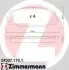 Колодки тормозные (передние) Toyota RAV4 2.0-3.5/Prius 1.8 05- (AKEBONO) ZIMMERMANN 24337.175.1 (фото 1)