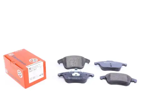 Колодки тормозные (передние) Citroen C4 06-/Peugeot 5008 09-17 (Ate-Teves) ZIMMERMANN 24557.190.1