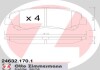 Колодки тормозные (передние) Nissan Qashqai/X-Trail 07-13 (141.9x58.8x17) (Sumitomo, Akebono) ZIMMERMANN 24632.170.1 (фото 1)