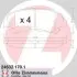 Колодки гальмівні (передні) Nissan Qashqai/X-Trail 07-13 (141.9x58.8x17) (Sumitomo, Akebono) ZIMMERMANN 24632.170.1 (фото 1)