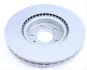 Диск тормозной (передний) Range Rover Evoque/Freelander/Volvo S60/S80 11-(300x28) (с покр.) (вент.) ZIMMERMANN 250.1360.20 (фото 2)