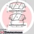 Колодки тормозные (передние) Hyundai Accent IV 10-/i20 14-/Kia Rio III 10- (Mando) ZIMMERMANN 25348.180.1 (фото 1)