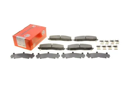 Колодки тормозные (передние) Jeep Wrangler 2.0/2.2 17-/Fiat Freemont 11- ZIMMERMANN 25378.185.2