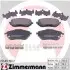 Колодки гальмівні (передні) Toyota Auris/Corolla 12-18 (Bosch) (з аксесуарами) ZIMMERMANN 25698.190.2 (фото 1)