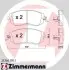 Колодки гальмівні (передні) Toyota GT 86/Subaru Forester/Impreza/Legace V/Outback/XV 12- (Sumitomo) ZIMMERMANN 25760.170.1 (фото 1)