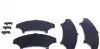 Тормозные колодки (передние) Suzuki SX4/ Vitara 1.4 T/1.6 14- (с датчиком) (Akebono) ZIMMERMANN 25979.170.1 (фото 2)