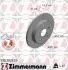 Диск тормозной (задний) Toyota Camry 2.0-3.5 16V 17-/Lexus ES 2.5 18-(281x12) ZIMMERMANN 590.2829.20 (фото 1)