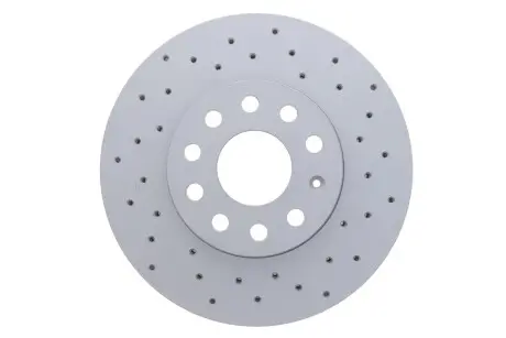 Диск тормозной (передний) VW Caddy III 04-(288x25) (с покрытием) (с отверстием) (вентилированный) ZIMMERMANN 600.3221.52