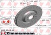 Диск тормозной (передний) Audi A3/Skoda Octavia/VW Golf 13-/Passat 08- (340x30)(отверстие) (вент) ZIMMERMANN 600.3243.52 (фото 1)